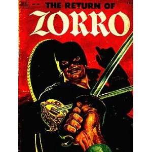 Zorro (1949 series) #1 FC #425 Dell Publishing  Books