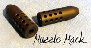 32 Port Muzzle Brake for .470OD LW barrels M BLK  