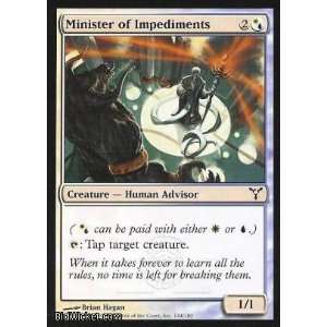 Minister of Impediments (Magic the Gathering   Dissension   Minister 