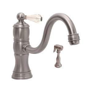 Paul Decorative Valharra ™ Faucet w/ Crystal Lever & Side Spray 