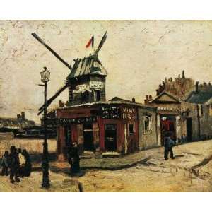   Van Gogh   32 x 26 inches   Le Moulin de la Galette2
