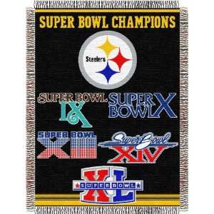 Pittsburgh Steelers 48x60 Commemorative Tapestry Throw  