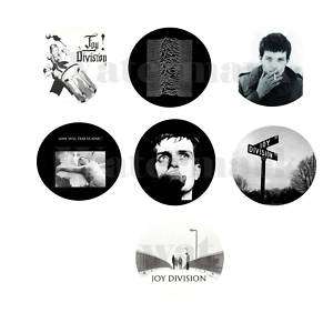 Joy Division set of 7 ONE INCH BUTTONS 1 Pins  