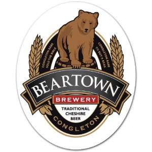  Beartown Brewery Beer UK Label Car Bumper Sticker Decal 4 