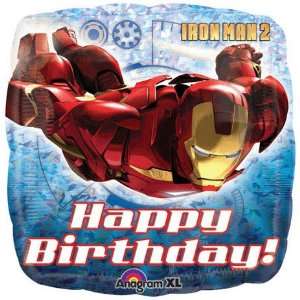  Iron Man 2 Happy Birthday 18 In.   Each Toys & Games