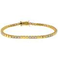 14k gold overlay cz diamoness tennis bracelet today $ 20 99 sale $ 18 