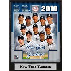 New York Yankees 2010 Team 9x12 Photo Plaque  