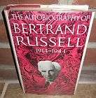   OF BERTRAND RUSSELL 1914 1​944 Philosophy​ Ex 1st EDITION hc dj