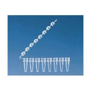  BrandTech PCR Tube Strip with Attached Domed Strip Cap 8 x 