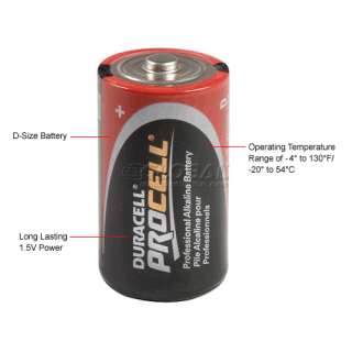 72 Size D Duracell Procell Alkaline Batteries EXP 2017  