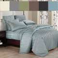 Peninsula Stripe Down Alternative Comforter and Sham Set