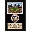 New York Mets 50th Anniversary Patch Frame 