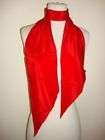 VERA NEUMANN SCARF SILK HOT RED SPECIAL OCCASION DESIGN