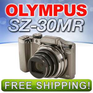 Olympus SZ 30MR 16MP Digital Camera Silver SZ 30 228825 0050332178816 