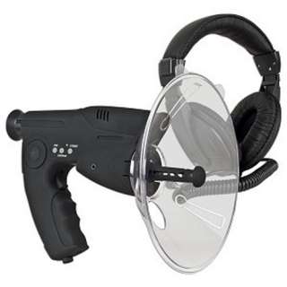   ear listening device and take aim with the built in scope and pull