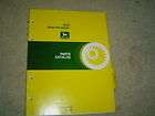 John Deere 4310 beet harvester parts catalog manual