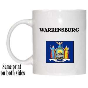    US State Flag   WARRENSBURG, New York (NY) Mug 