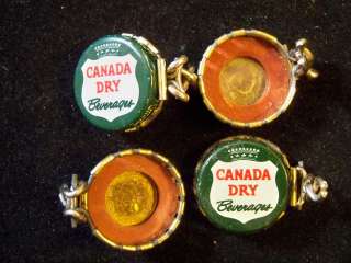 Vintage 1960s Canada Dry Beverages Clasp Bottle Cap  