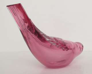 Tyra Lundgren Glass Bird Figurine for Venini  