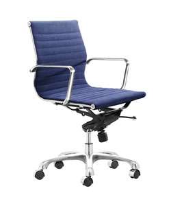 Manhattan Denim Blue Office Chair  