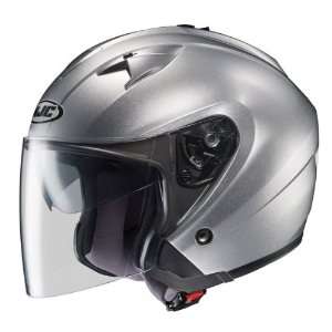  HJC IS 33 Silver Helmet Large Automotive