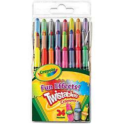 Crayola Twistables Fun Effects Crayons  