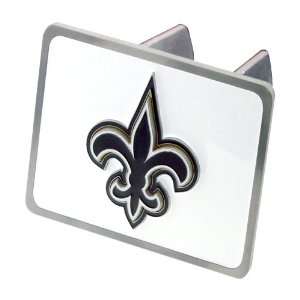 New Orleans Saints NFL Pewter Trailer Hitch Cover by Half Time  