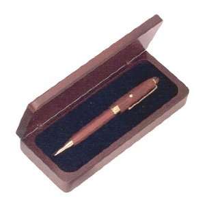 executive rosewood laser pointer pen gift set 