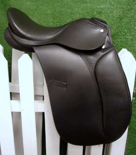 17 Draft Dressage Saddle Chafeless Girth Iron Leathers  