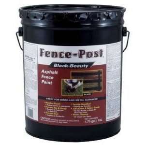  Post Black Beauty Premium Asphalt Fence Paint 5pk25Gal (Commercial 