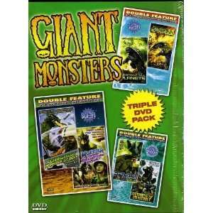 Giant Monsters Triple DVD Pack (6 Monster Classics)  