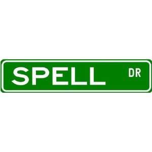 SPELL Street Name Sign ~ Family Lastname Sign ~ Gameroom, Basement 