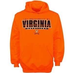  Virginia Cavaliers Orange Youth Combat Hoody Sweatshirt 