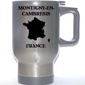  France   MONTIGNY EN CAMBRESIS Stainless Steel Mug 