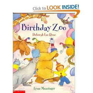 Birthday Zoo 9780439560559  Books