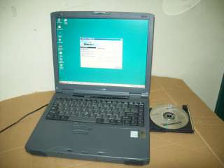 Wireless Toshiba Satellite Pro 4600 Laptop 20 gig HD Windows 98 SE DVD 