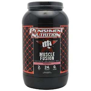  Punishment Nutrition Muscle Fusion, Strawberry, 2 Pound 