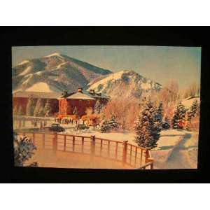  40s Ski School, Meeting Place, Sun Valley, Idaho PC not 