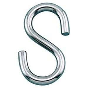  1/8 316 Stainless Steel S Hook, Pack of 100