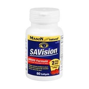  Savision AREDS Formula with Bilberry   60 Softgels Health 