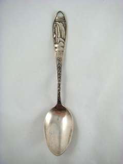 Antique Sterling 925 Spoon Niagra Falls Indian Legend  