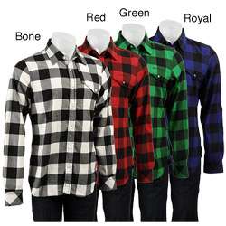 Triple Five Soul Lumberjack Plaid Flannel Shirt  