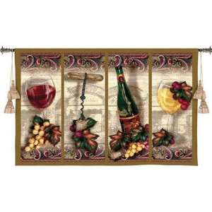 Pure Country Weavers 1742 WH Nouveau Wine Tapestry 