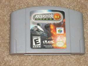 ASTEROIDS HYPER N64 NINTENDO 64 GAME***  