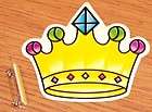 12 NEW Princess Crown Pin Activity Kit Party Favors