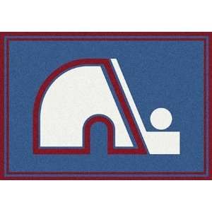 Quebec Nordiques 2 8 x 3 10 Team Spirit Area Rug (Vintage Logo 