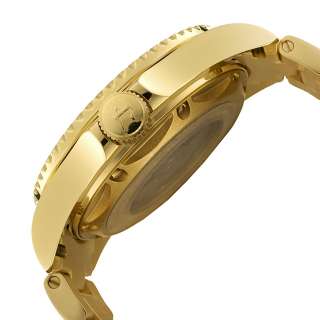   Reserve Collection Swiss Automatic Diamond Accented 18k Gold Plated