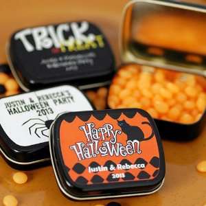  Personalized Halloween Candy Tin