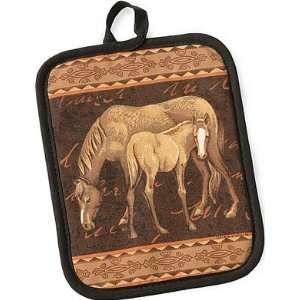  Mare and Foal Pot Holder