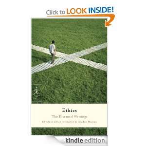 Ethics The Essential Writings (Modern Library Classics) Gordon 